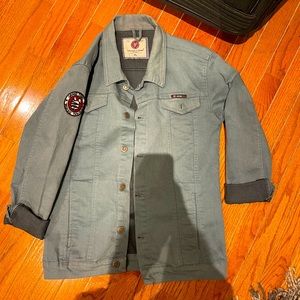 Thrifted oversized jacket